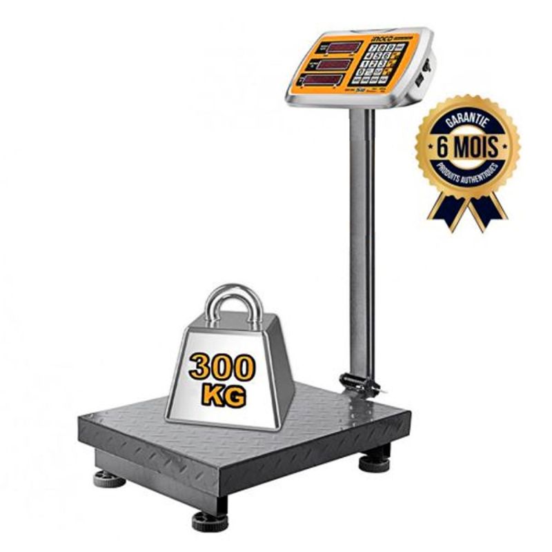 Balance Numérique 300KG sans fil au lithium-ion - INGCO CES1267 | Glotelho Cameroun