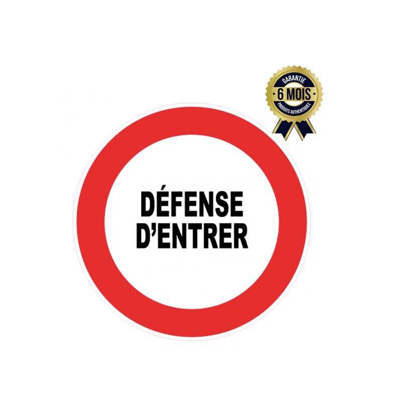Panneau de signalisation - Défense d'entrer - Novap - Garantie 6 Mois