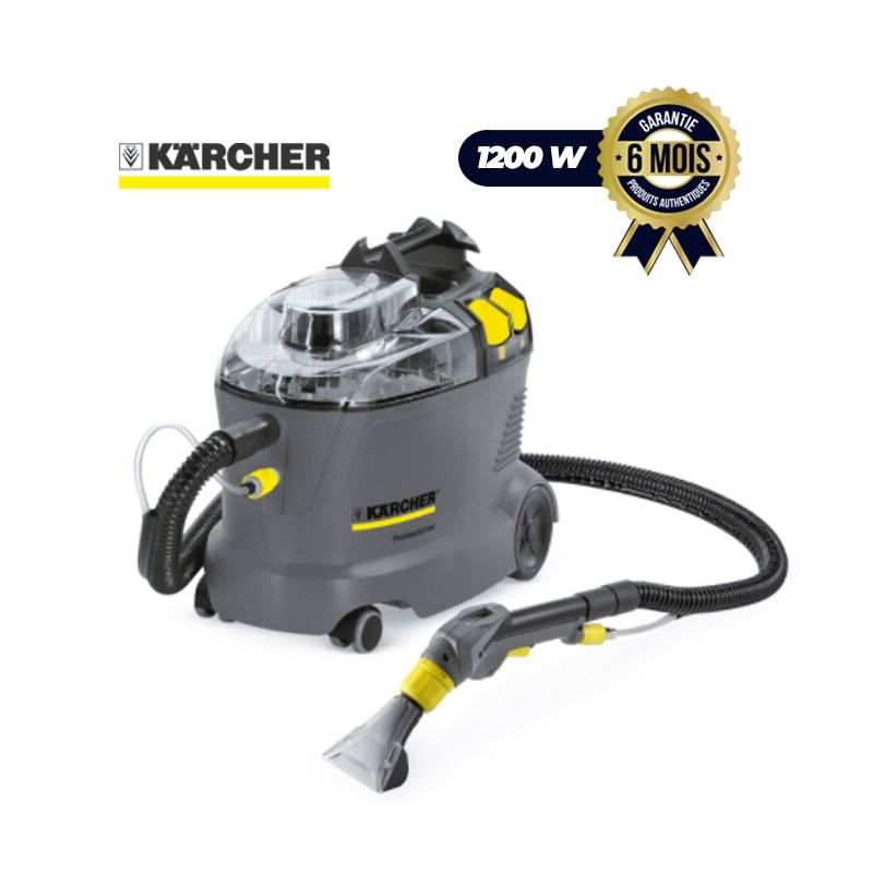 Nettoyeur HP 1200W - KARCHER PUZZI 8/1C Injecteur-Extracteur - 6 mois | Glotelho Cameroun
