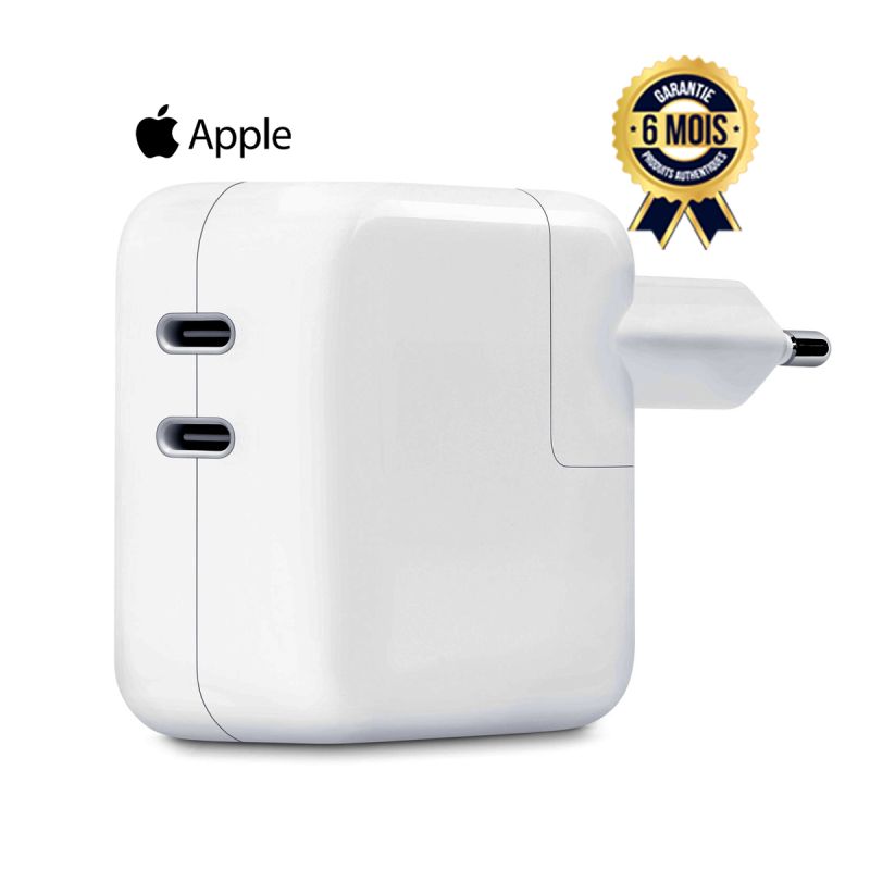 Boitier de charge original Apple 35W - USB-C | Glotelho Cameroun