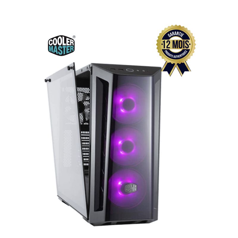 Boitier PC Moyen - Tour  Cooler Master - Master Box MB520 RGB | Glotelho Cameroun