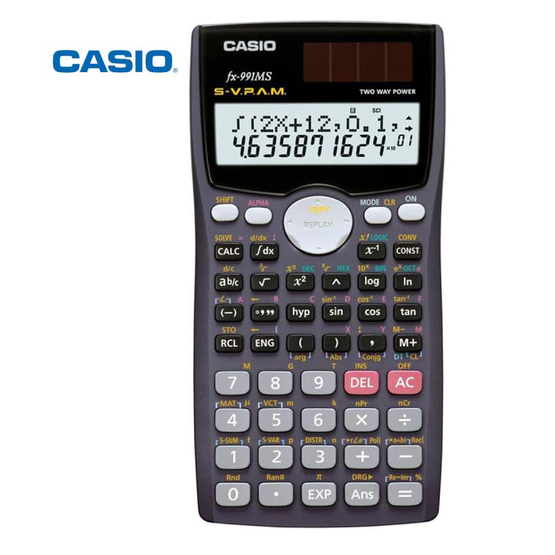 Calculatrice scientifique - Casio - FX-991MS - 401 fonctions - Bleu-Noir | Glotelho Cameroun
