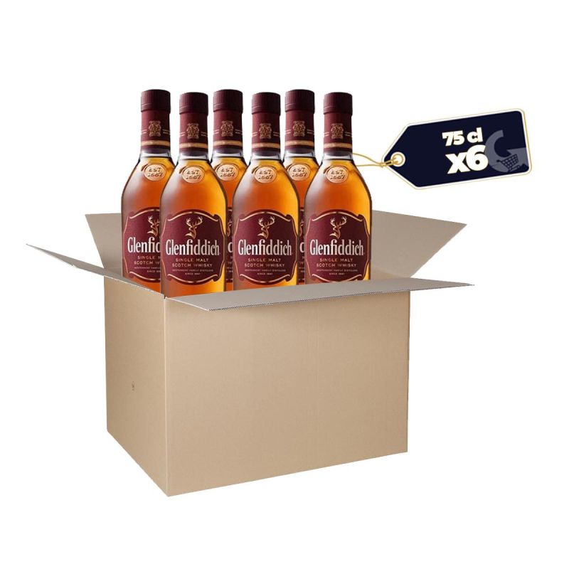 Carton de 6 Bouteilles de Glenfiddish 16 ans - 75cl 