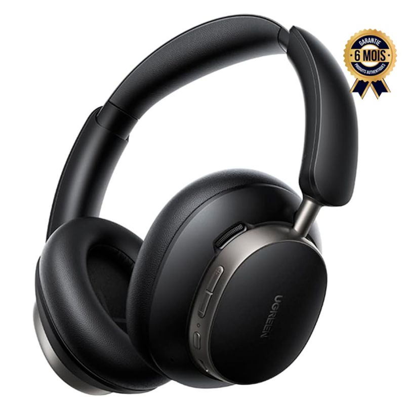 Casque sans fil - UGREEN Studio Pro - 120 h d'autonomie - Réduction de bruit adaptative - Bluetooth 6.0 - Egaliseur personnalisé et connexion multiple - Garantie 6 mois