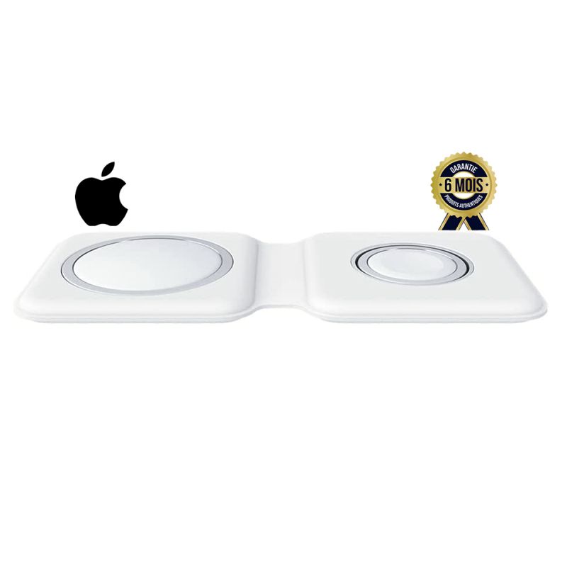 Chargeur Duo Magsafe - Blanc - 06 mois de garantie