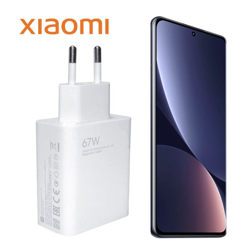 Chargeur Xiaomi 12 - Puissance : 67W - Type A | Glotelho Cameroun