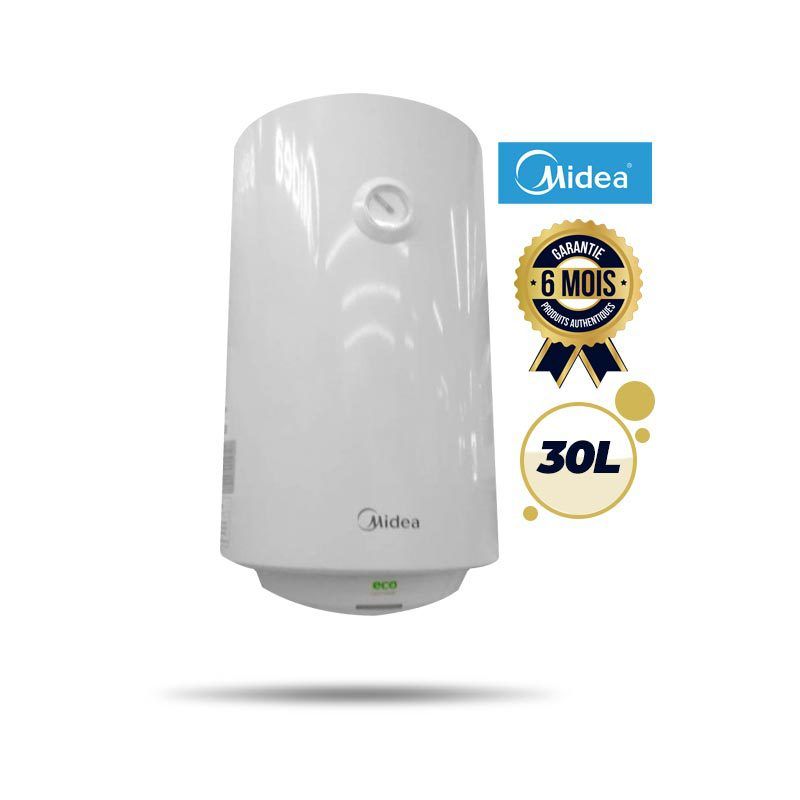 Chauffe eau midea - D30-15F - 30 litres - Blanc - 6 mois de garantie - (73971) | Glotelho Cameroun