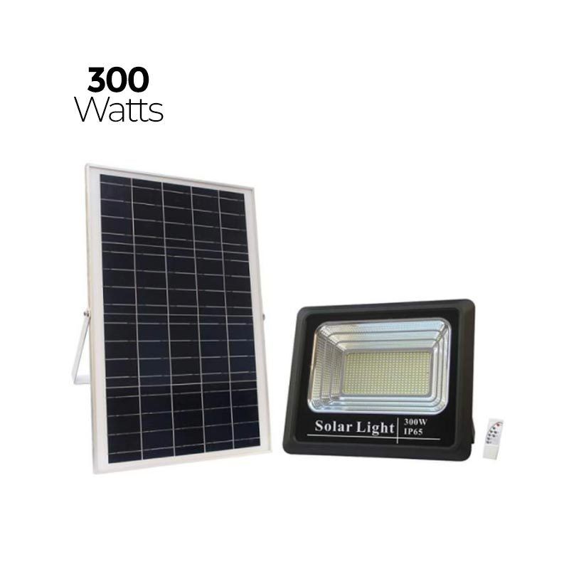 Projecteur Solaire D'extérieur Autonome GDplus - 300W -6 Mois | Glotelho cameroun leader de l'achat et vente en ligne