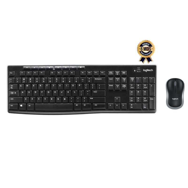 Combo clavier et souris sans fil Logitech MK275 au prix Cameroun