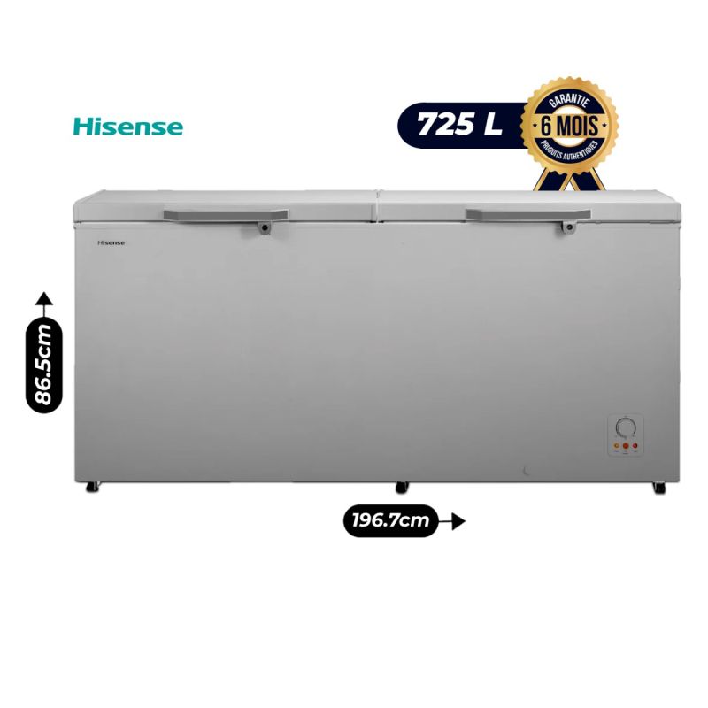 Congélateur Coffre Hisense 725 Litres en vente sur Glotelho Czmeroun