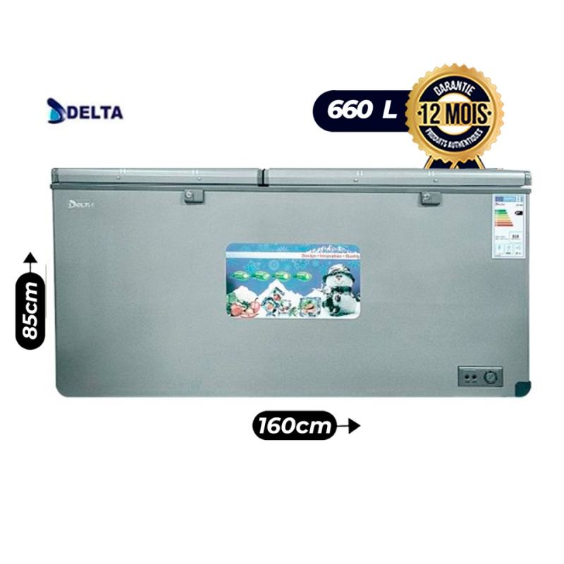 Congélateur coffre DELTA - 660 litres