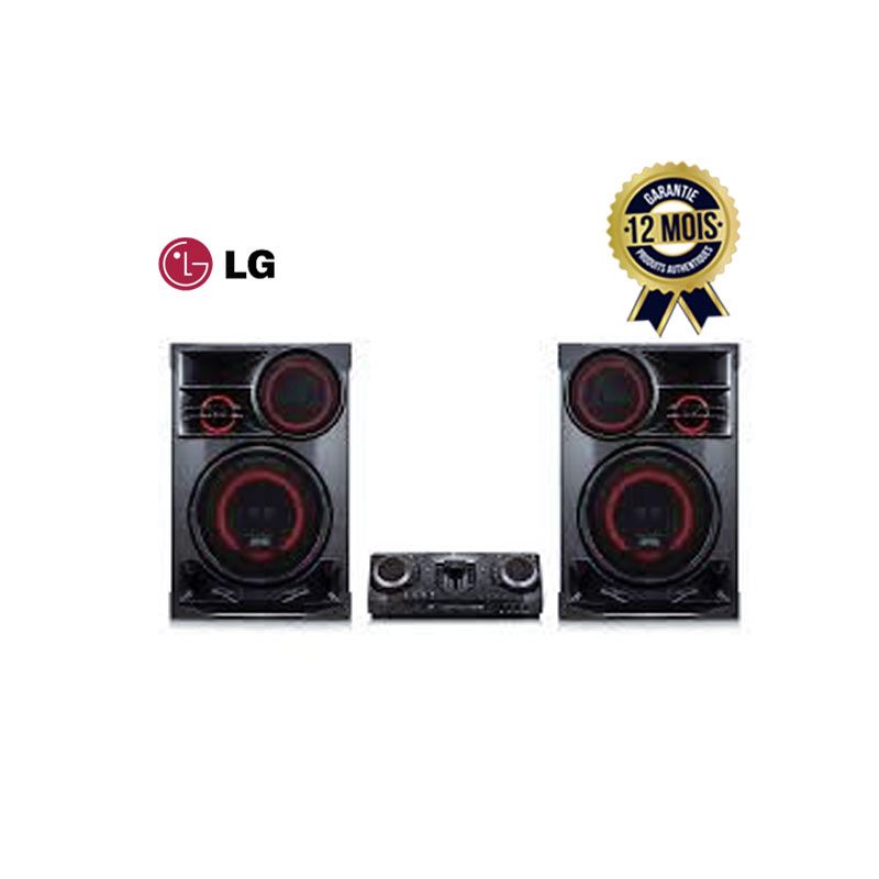 Baffle - Système de divertissement - LG XBOOM avec Effets DJ et Karaoké - CL98 - 3500W - Noir - 12mois|Glotelho Cameroun