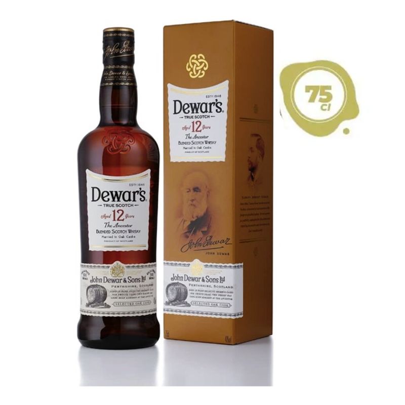 Dewar's 12 Year Old - Special Reserve - 75cl - 40%Alc | Glotelho  Cameroun