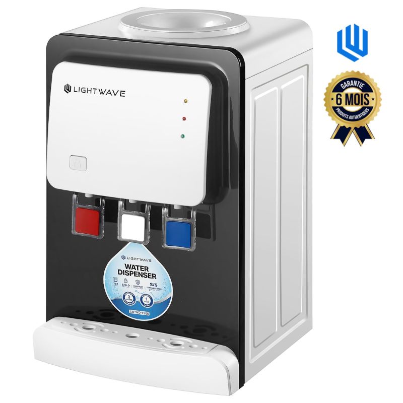 Distributeur d'eau - LIGTHWAVE - LW-WD-T506 - Froid/Chaud/Température ambiante -  prix Cameroun