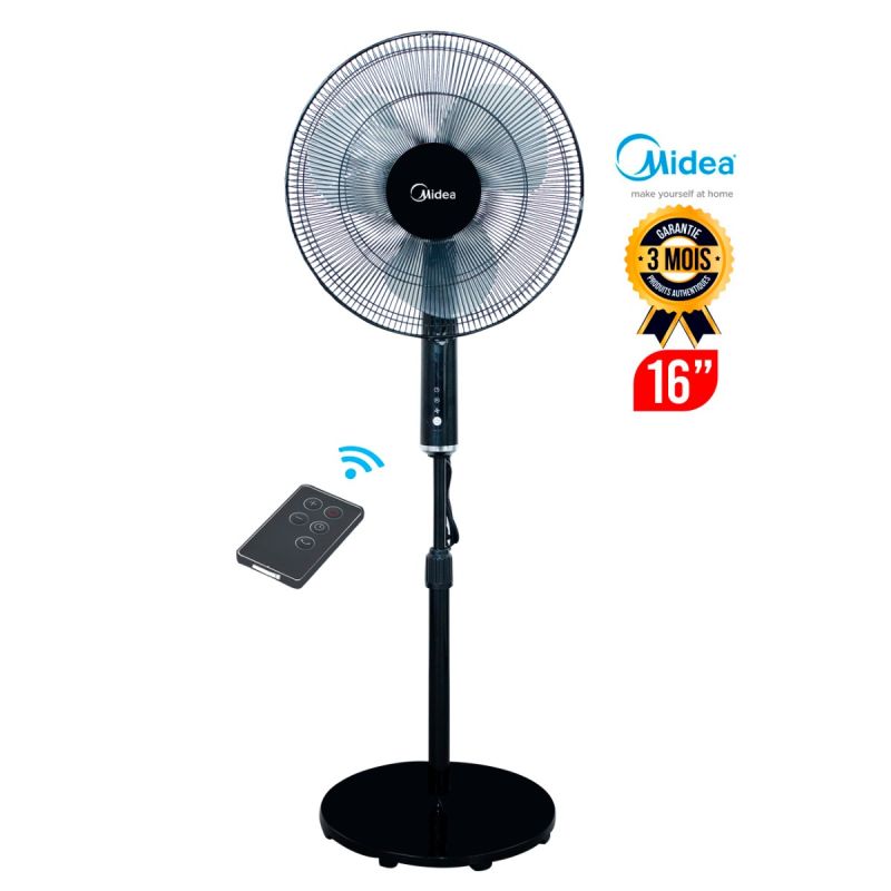 Ventilateur Midea 16 pouces meilleur prix Cameroun