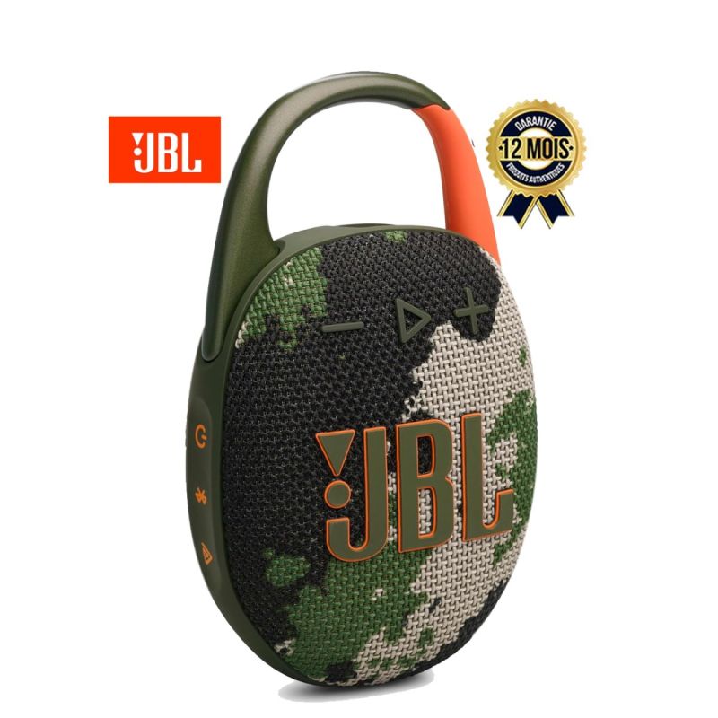 Enceinte Bluetooth Ultra-Portable JBL Clip 5 Squad