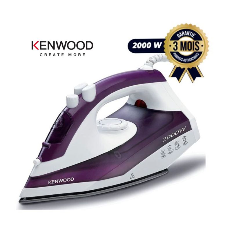 Fer à vapeur - KENWOOD - STP40.000WP - 2000W - 250ml | Glotelho Cameroun