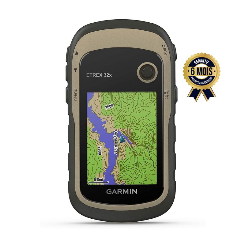 Garmin ETrex 32x - Navigateur GPS Portable - 2, 2 pouces lisible en plein soleil - 06 mois | Glotelho Cameroun