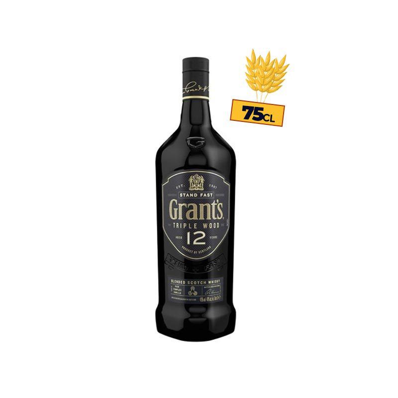 Grant's Triple Wood - Blend Scotch Whishy - 12 ans - 75 cl - 40% Alc - (102285) | Glotelho Cameroun