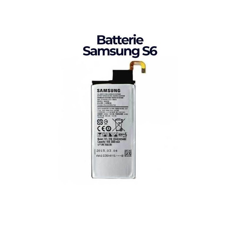 Batterie Pour Samsung S6 - Pièce de rechange d'origine