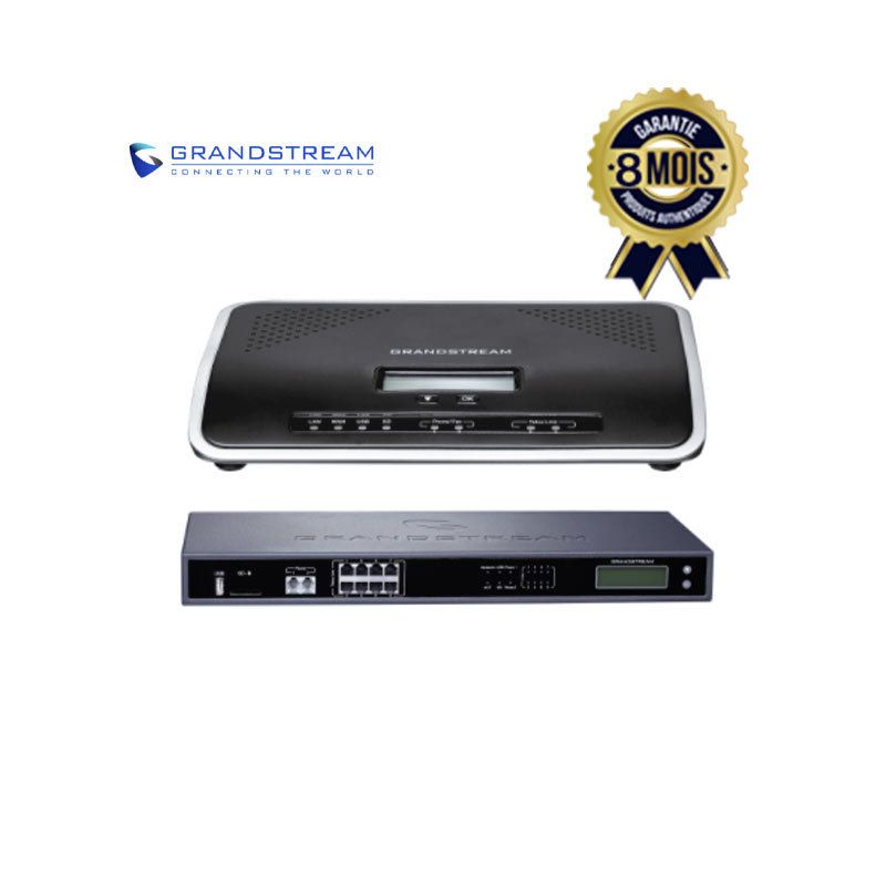 Grandstream UCM6202 - Standard Téléphonique IP - 2FXS 2FXO USB SD - Garantie 8 Mois | Glotelho Cameroun