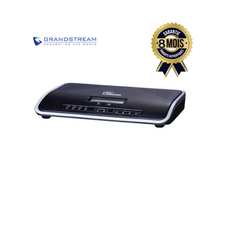 Grandstream UCM6204 - Standard IP PBX Avec Lignes Analogiques et IP - Garantie 8 Mois | Glotelho Cameroun