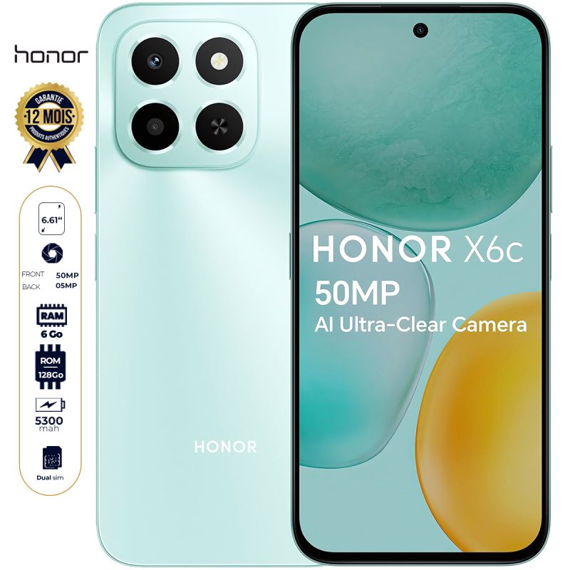 Honor X6c sur Glotelho