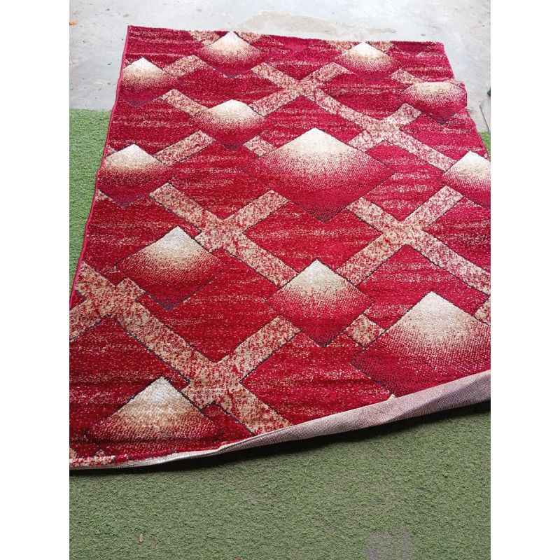 Tapis multicolore Silky - Coton et poils ras |Glotelho  Cameroun