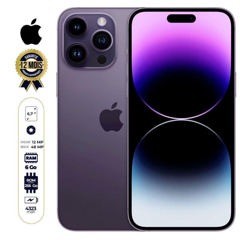 iphone 14 pro max en vente sur Glotelho 