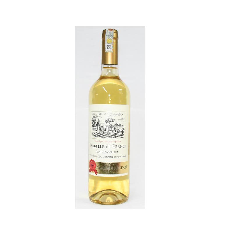 ISABELLE De France-Vin Blanc Moelleux-11%Alc - 75cl|Glotelho