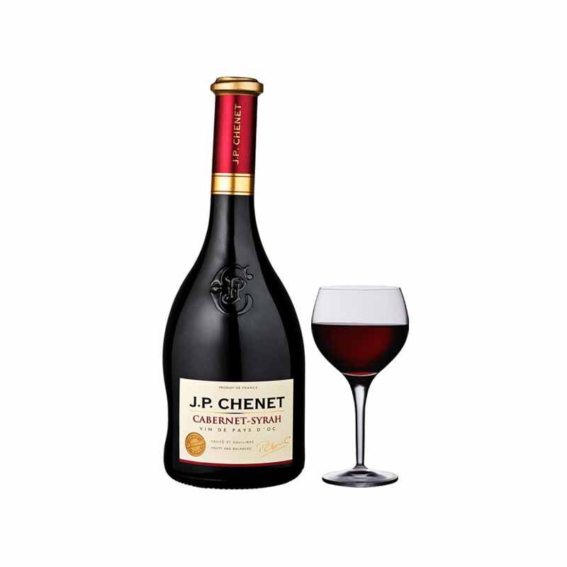 J.P. CHENET CABERNET - SYRAH PAYS D'OC - Vin Rouge - 750 ml l Glotelho Cameroun