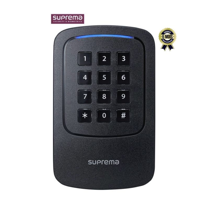 Lecteur de carte RFID compact extérieur - Suprema XPASS 2 (XP2-GKDPB) - 6 Mois |Glotelho Cameroun
