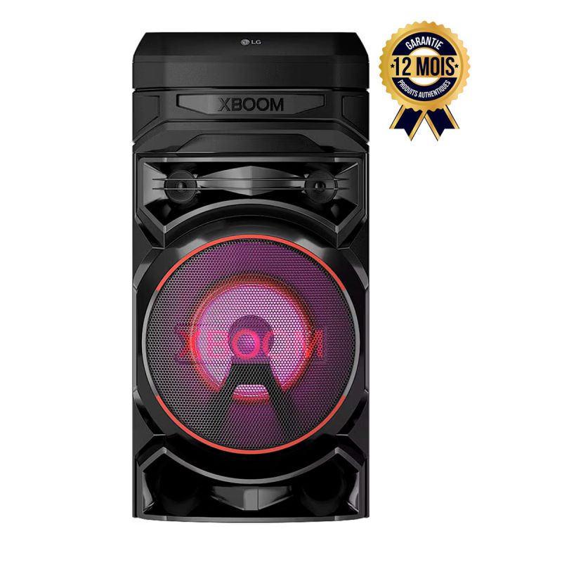LG -XBOOM- RNC5 -500W-Enceinte de fête, éclairage multicolore | Glotelho Cameroun