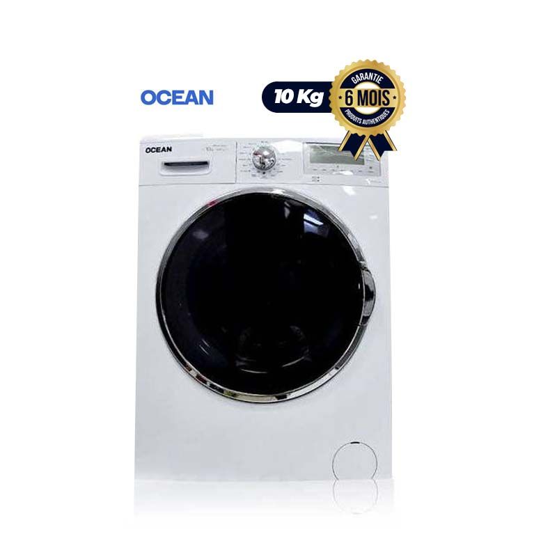 Machine à laver - Ocean - WFO12101 - 10kg - Blanc - 6 mois  | Glotelho Cameroun