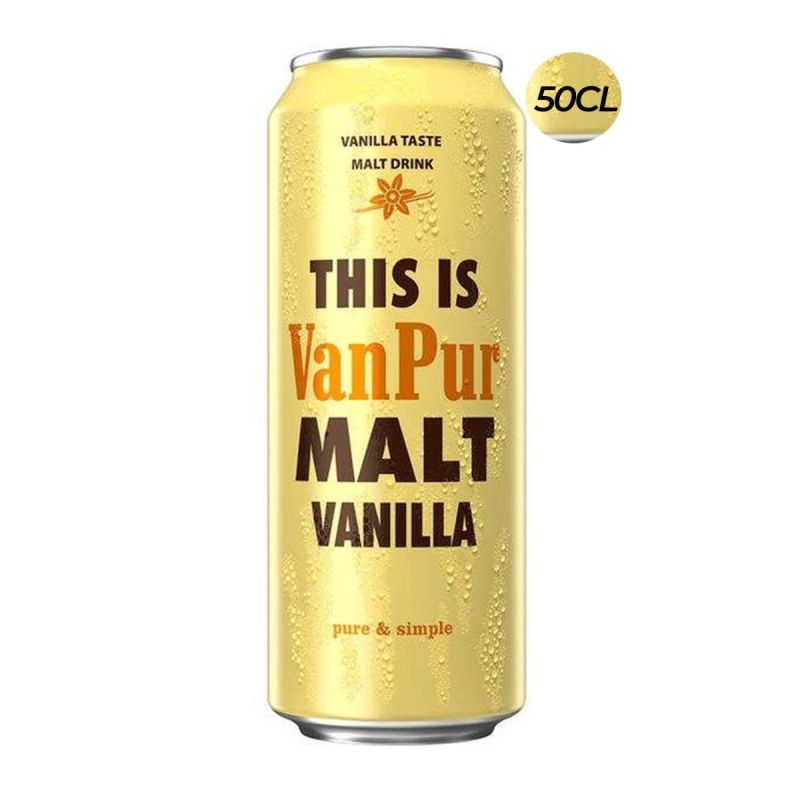Van Pur Malt Vanille - Cannette de 50CL chez Glotelho