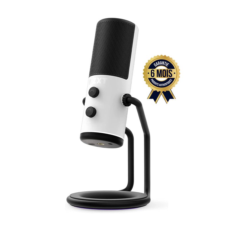  Microphone pour PC - USB NZXT Capsule - 06 mois| Glotelho Cameroun