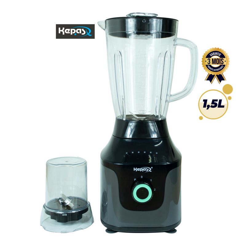 Blender/Mixeur Avec Protection Contre la Surchauffe - KEPAS - K-46 - 1,5L | Glotelho Cameroun