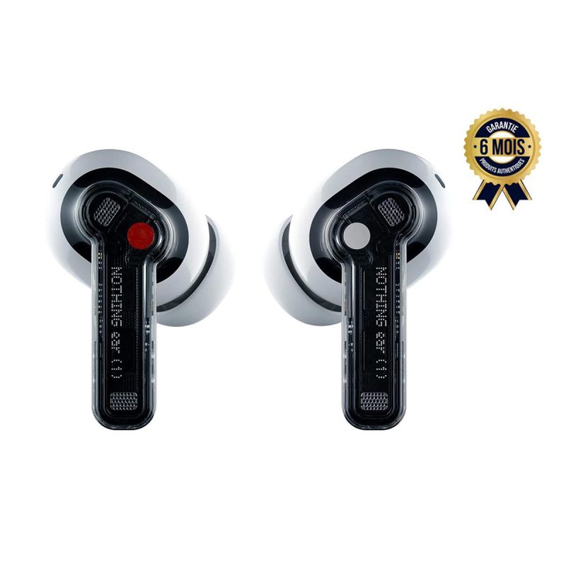 Ecouteurs sans fil - Nothing Ear (1) - réduction de bruit - Bluetooth version 5.2 | Glotelho Cameroun
