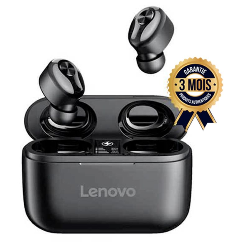 Écouteurs Bluetooth sans Fil Lenovo HT18 -  Charge Rapide Type-C -  Réduction de  Bruit - Garantie 6 mois - (20000) | Glotelho Cameroun