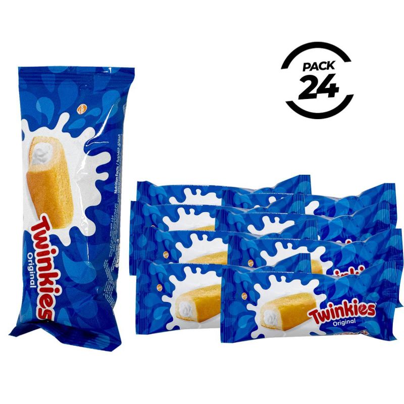 Pack de 24 Genoise Fourrée à la Crème - Molto - 24 mg