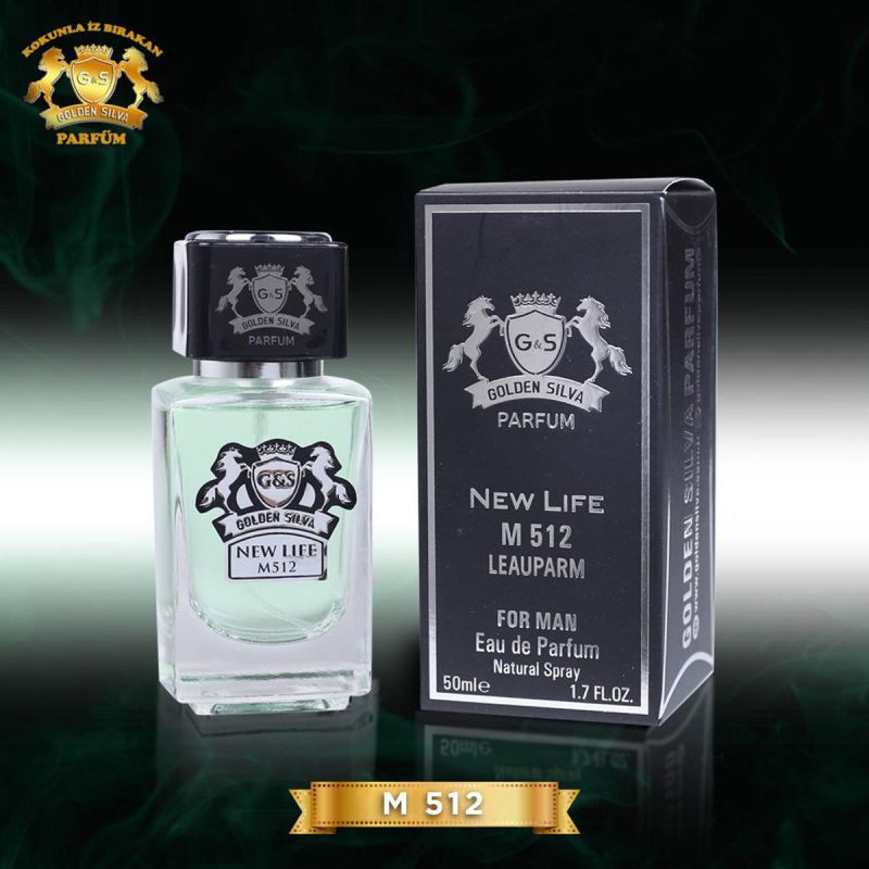 Eau de parfum Golden Silva -  New life M 512 Leauparm - For men - Parfum - 72 heures (Prix en fcfa) | Glotelho Cameroun