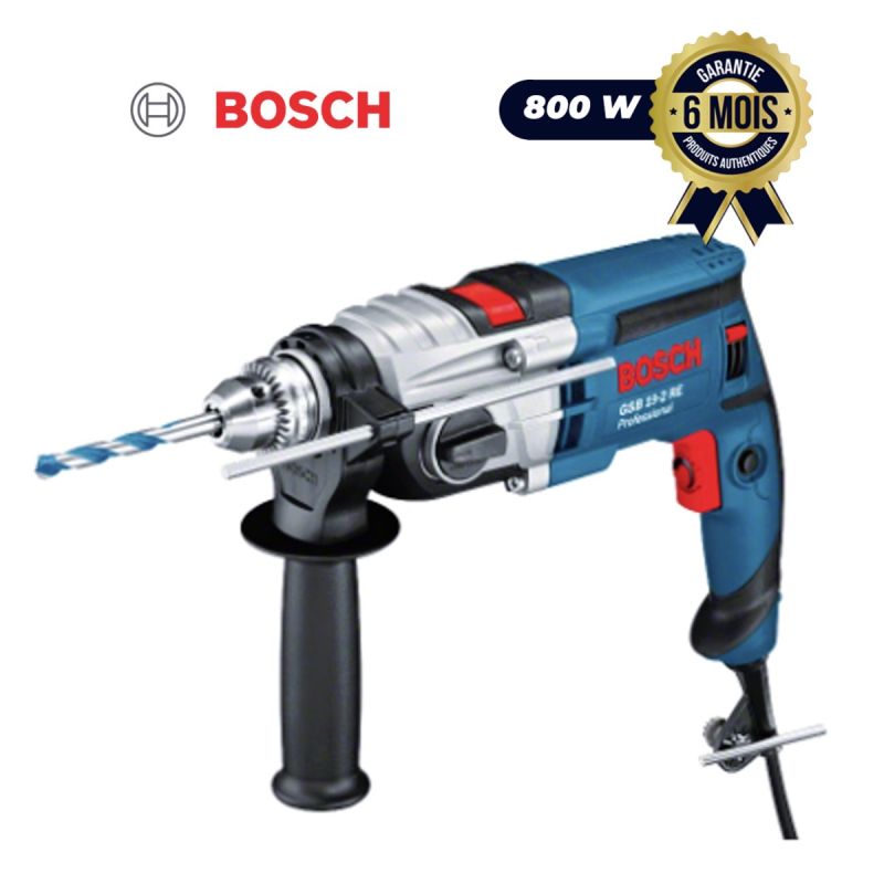 Perceuse à percussion - Bosch Professional GSB 18-2 RE - 2 vitesses puissante (800 W) - 06 mois de garantie |Glotelho. Cameroun
