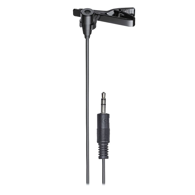  Microphone à pince à condensateur omnidirectionnel - Audio-Technica ATR3350x-Noir| Glotelho Cameroun