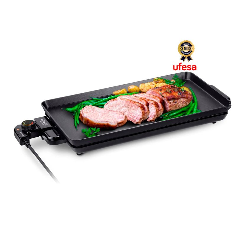 Plaque de grill anti adhésive électrique UFESA - prix Cameroun