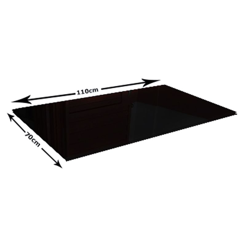 Plateau de table en verre trempé - 4 places - 110 x 70 cm - MAM01012106| Glotelho Cameroun