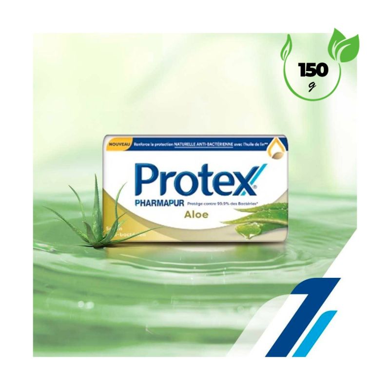Protex Pharmapur Aloe Vera 150 g - savon antibactérien vendu chez Glotelho