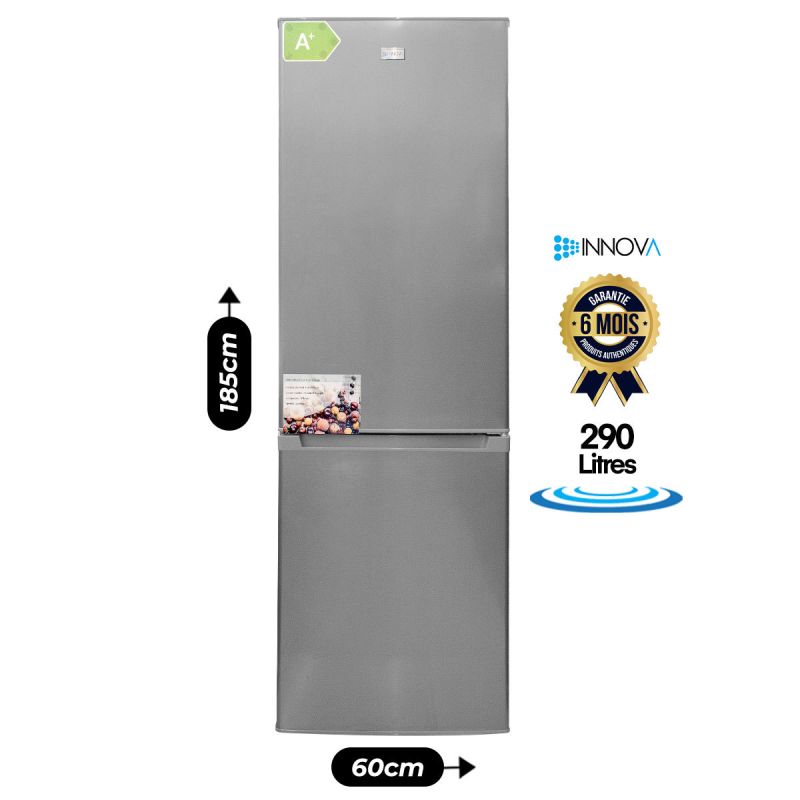 Réfrigérateur Combi-Innova - IN-479 - 290 L - avec 3 étagères de rangement | Glotelho Cameroun