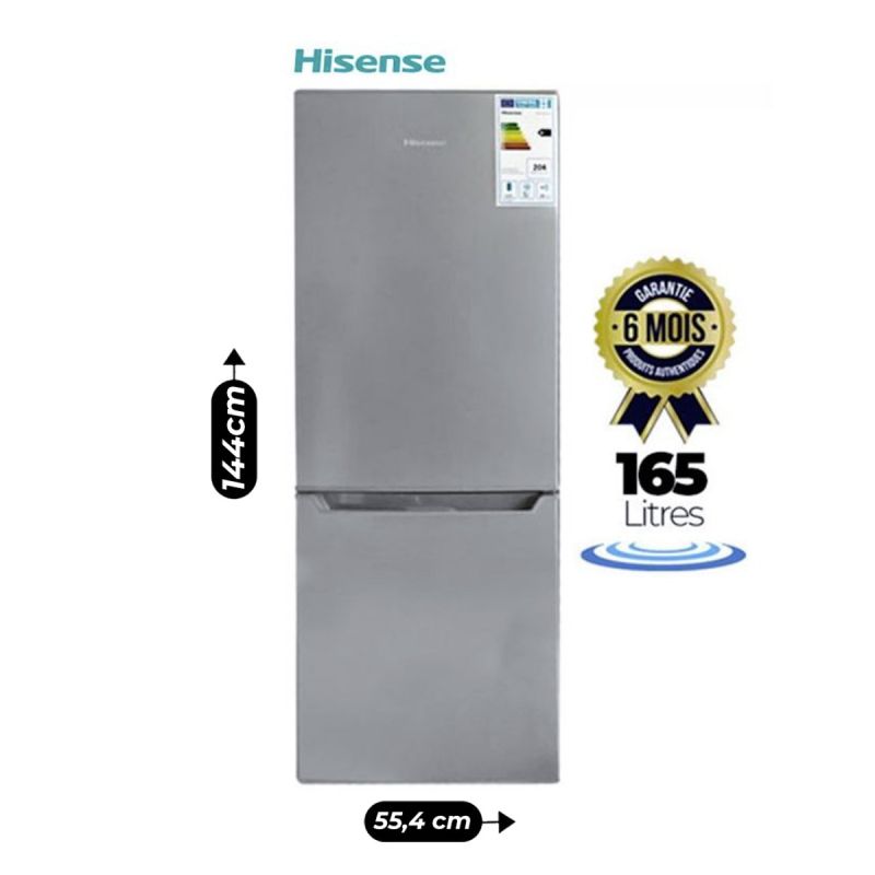Réfrigérateur HISENSE- RD23 - 165L -couleur Gris |Glotelho Cameroun