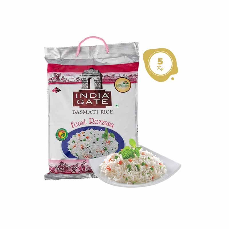 Riz parfumé - India Gate - Basmati Rice  - 5Kg|Glotelho Cameroun