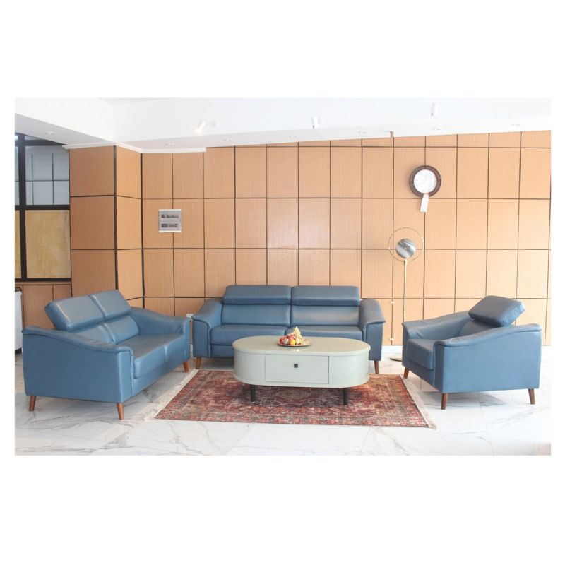 Salon CLAUDIA - 5 Places - Bleu | Glotelho Cameroun